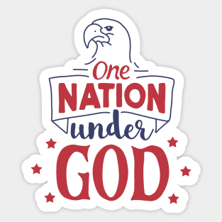 4th of July - Independence Day Sticker